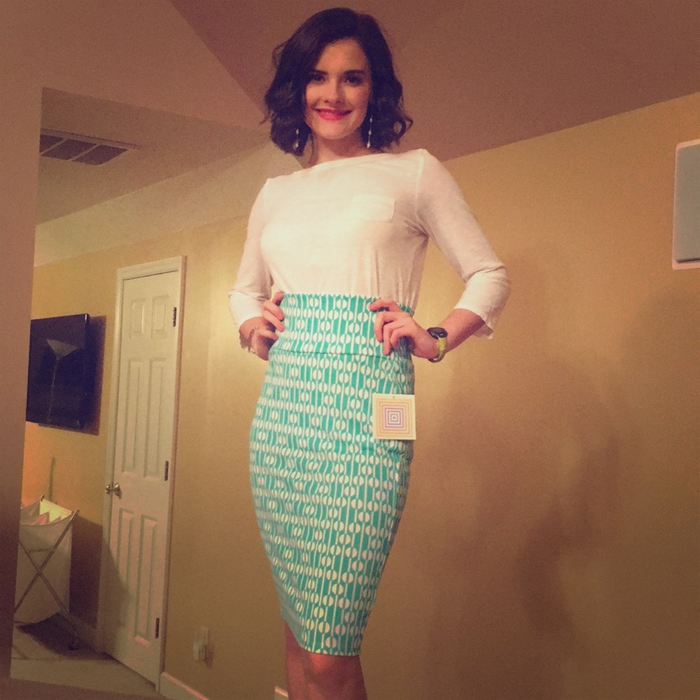 LuLaRoe pencil skirt